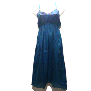blue sun dress